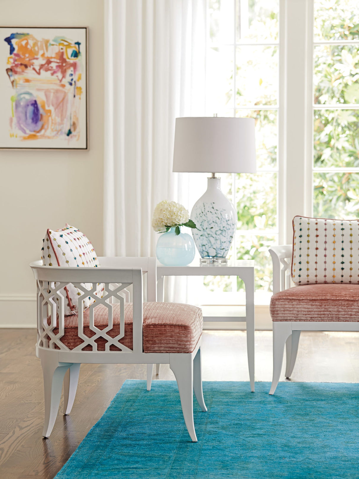 Avondale - Carrington End Table - White