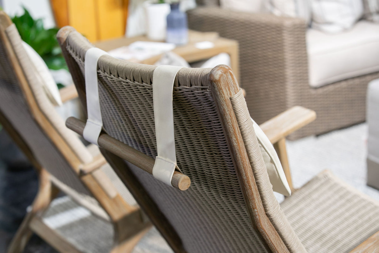 Coastal Teak - Cushionless Highback Chair - Teak