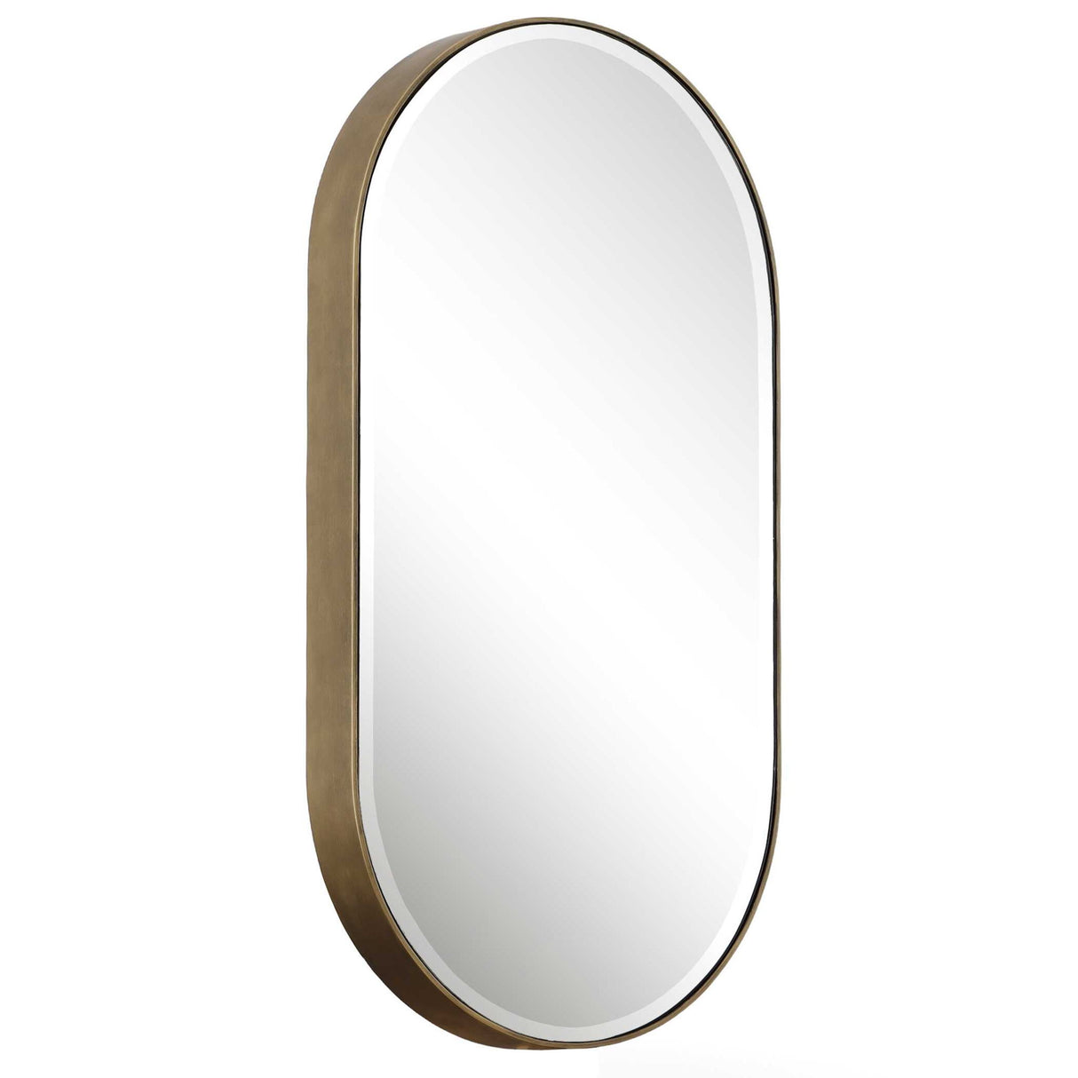 Lago - Oval Gold Mirror