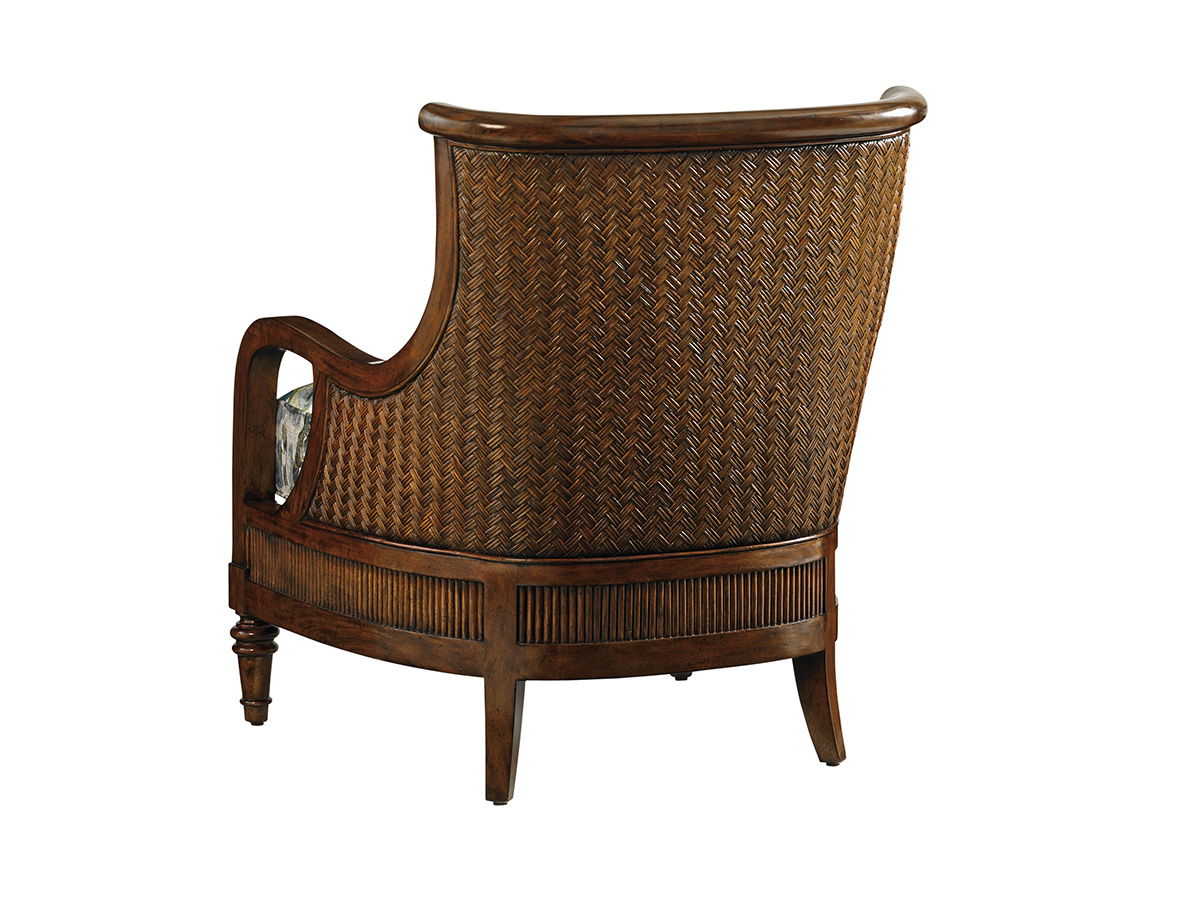 Bali Hai - Island Paradise Chair - Blue / Dark Brown