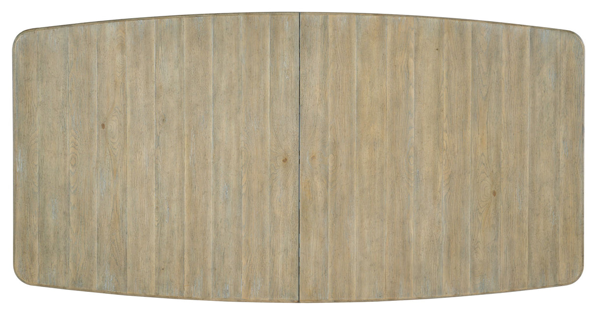 Surfrider - Rectangle Dining Table With 2-18" Leaves - Light Brown