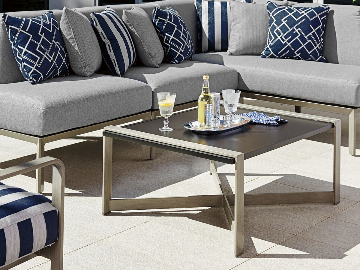 Del Mar - Cocktail Table - Dark Gray