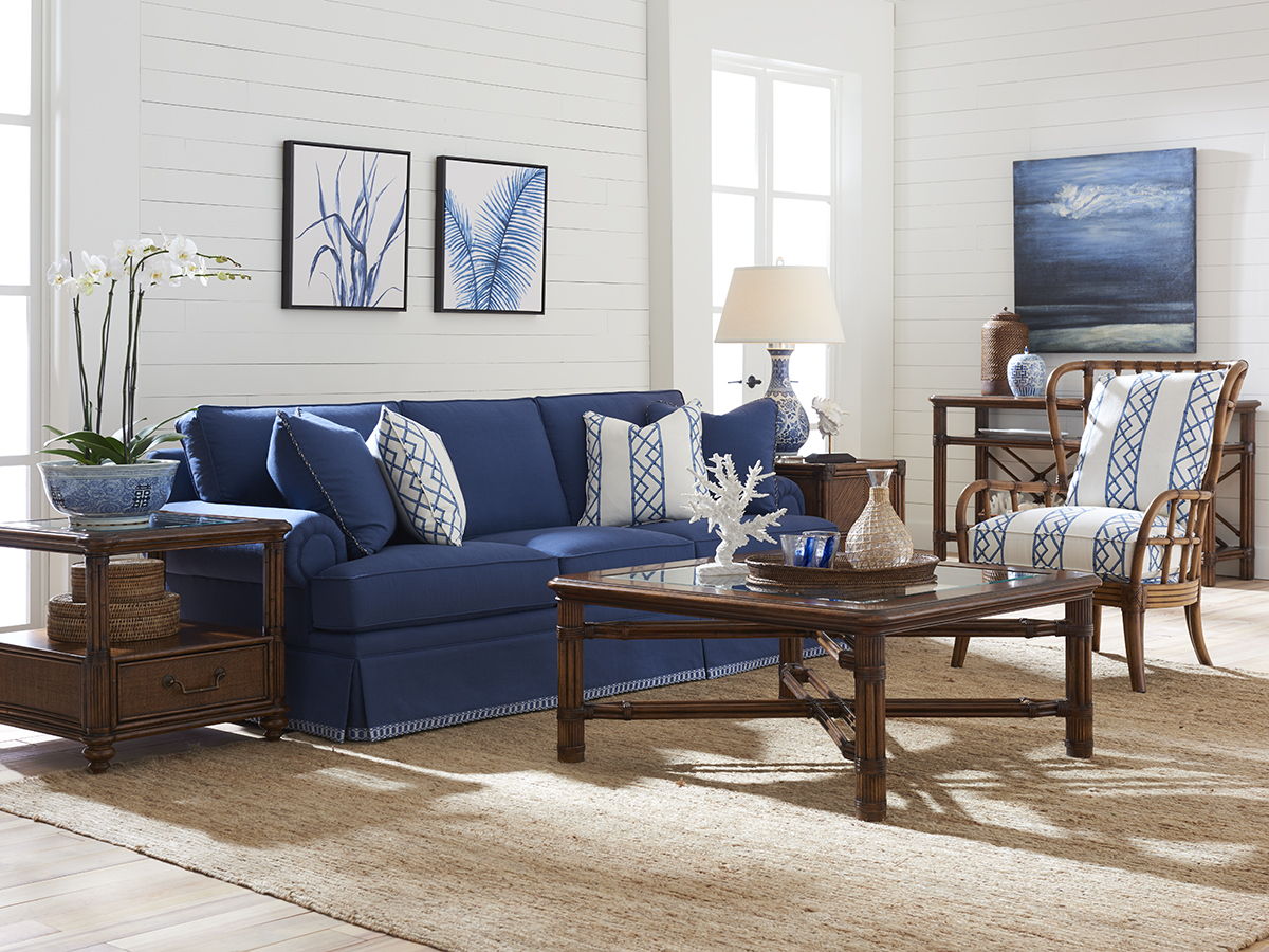 Lexington Upholstery - Townsend Sofa - Blue
