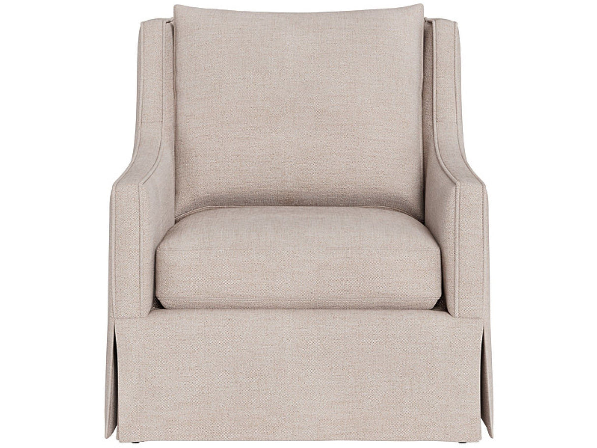 Hudson - Skirted Petite Chair, Special Order - Beige
