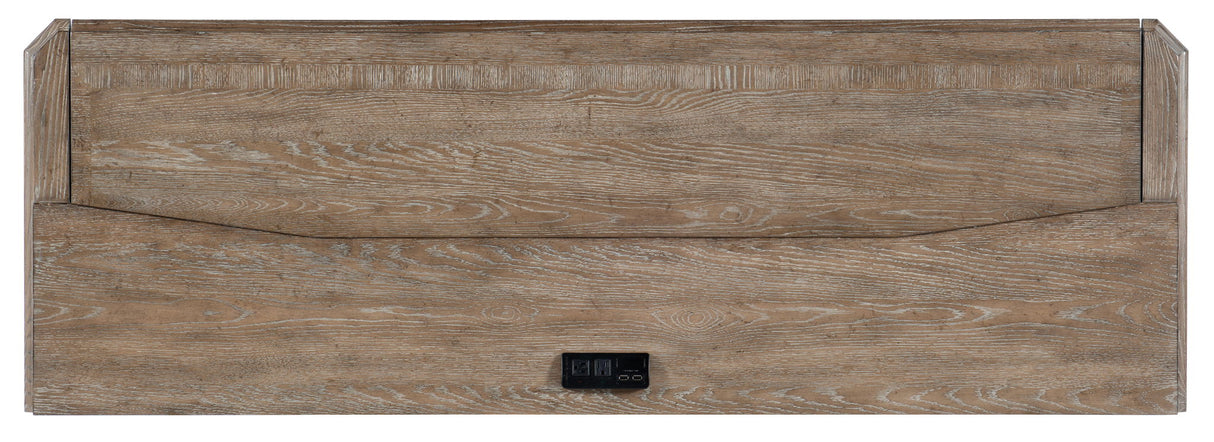 Sutter - Computer Credenza - Light Brown
