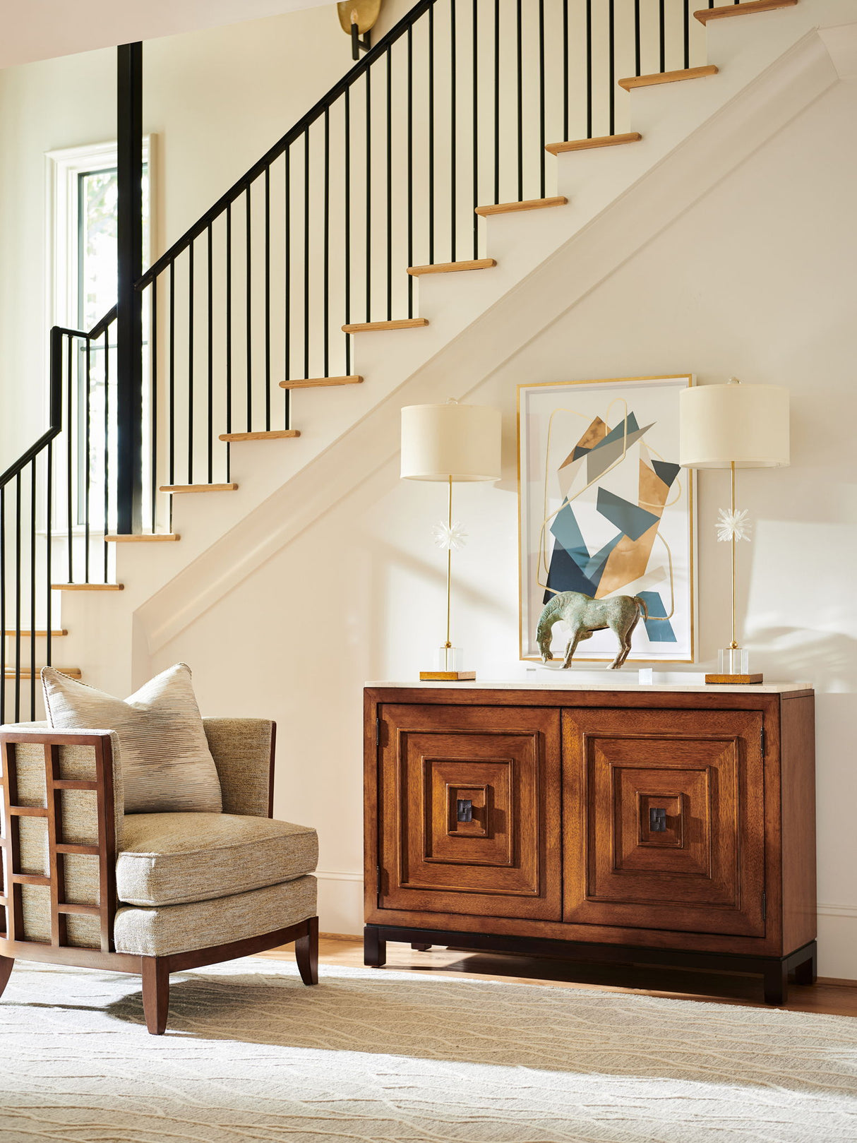 Ocean Club - Jakarta Chest With Stone Top - Dark Brown