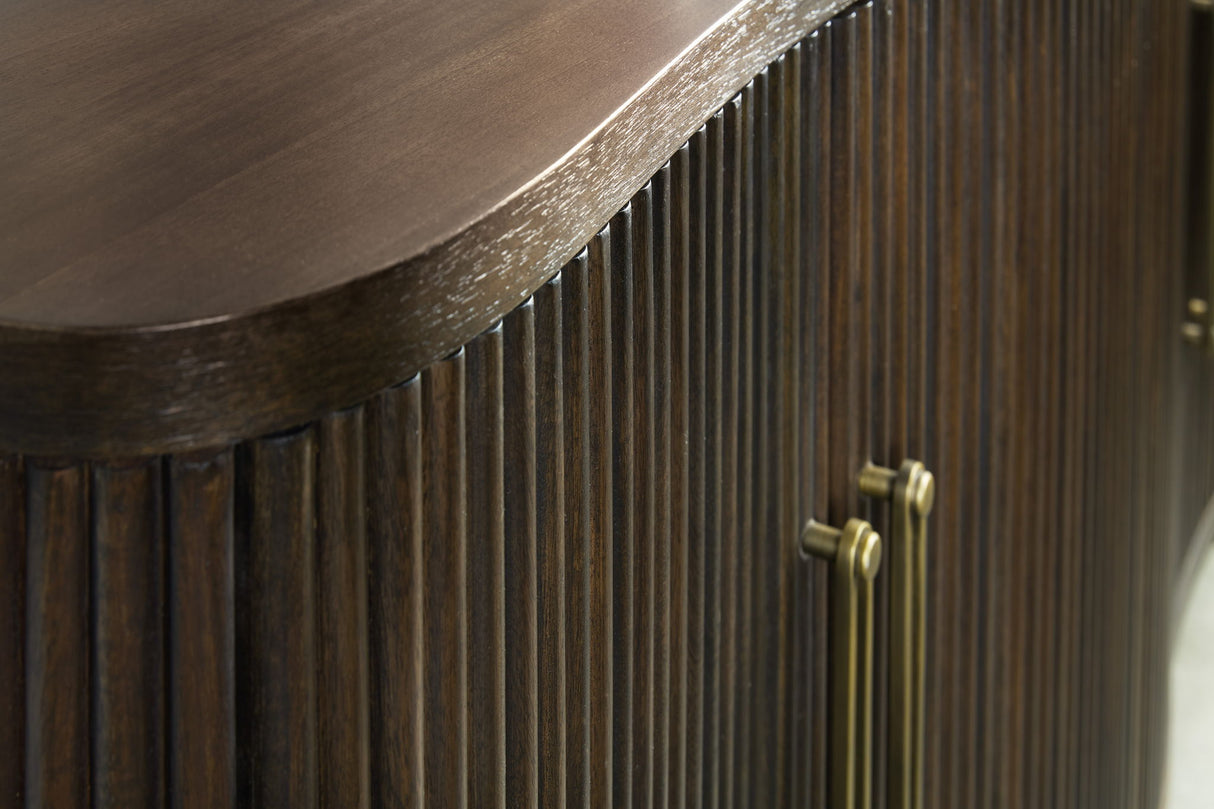 Commerce And Market - Reese Entertainment Credenza - Dark Wood