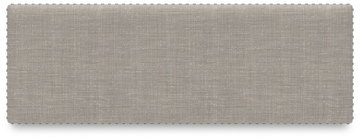 Robbinsdale - Dbl Counter Height Upholstered Dining Bench - Antique White