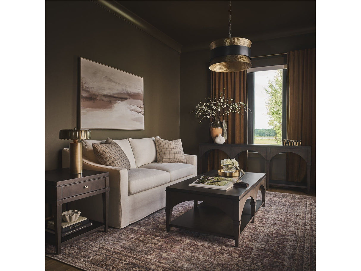 Fenwick - End Table - Dark Brown