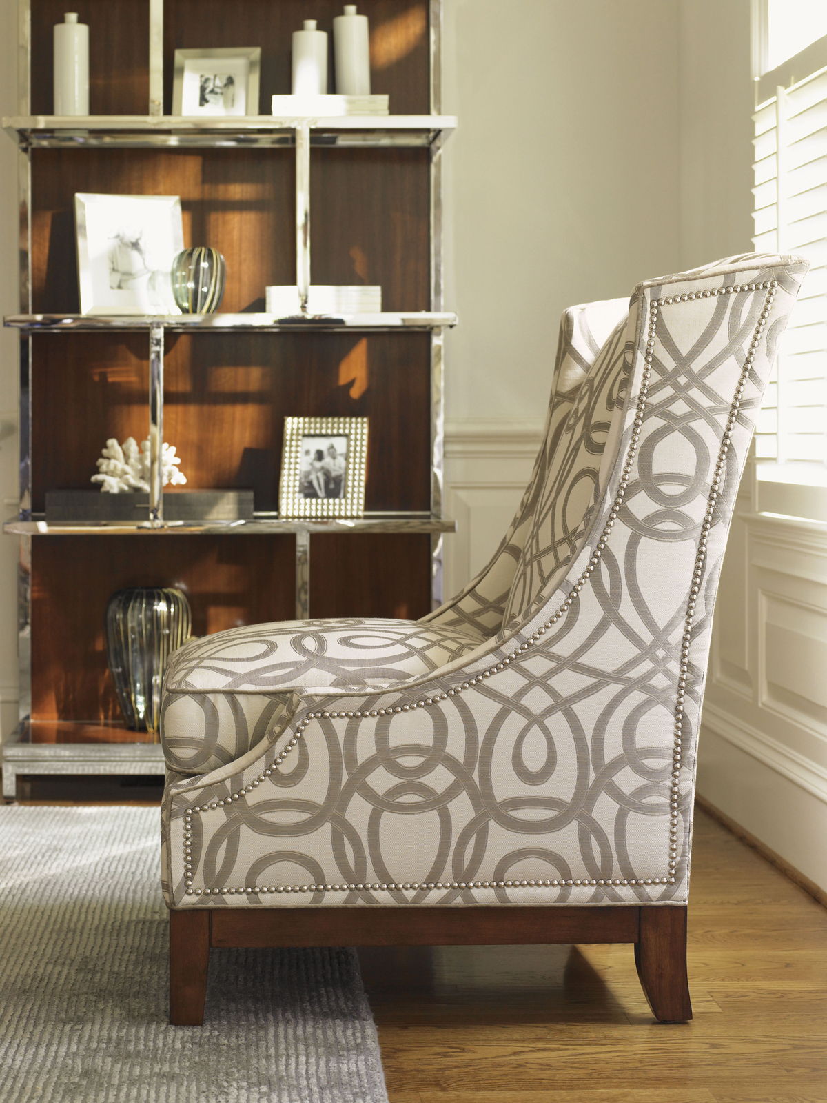 Lexington Upholstery - Ava Wing Chair - Beige