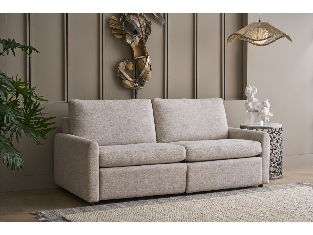 Hyde - Loveseat - White / Gray