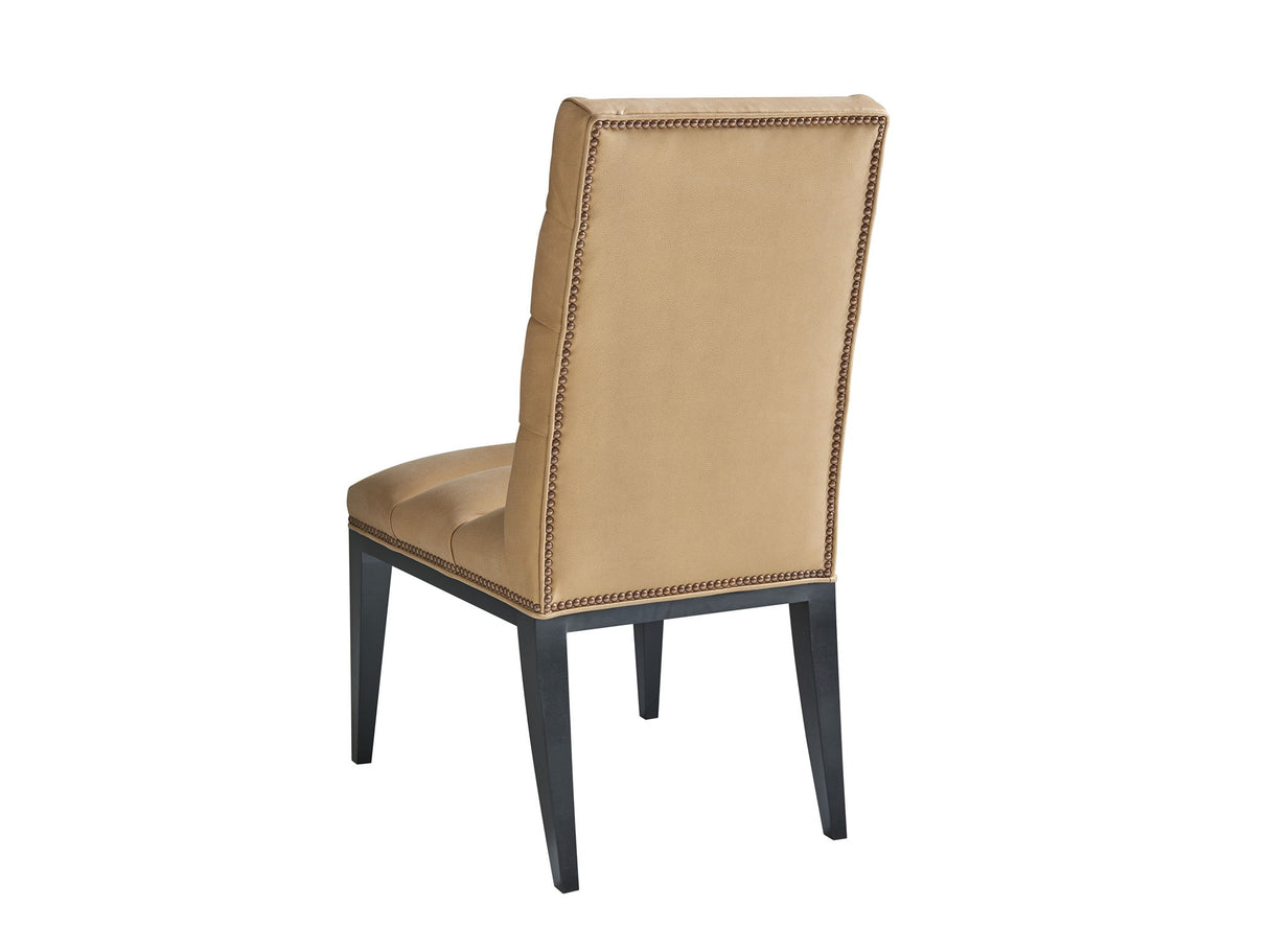 Lexington Leather - Raines Leather Side Chair - Light Brown