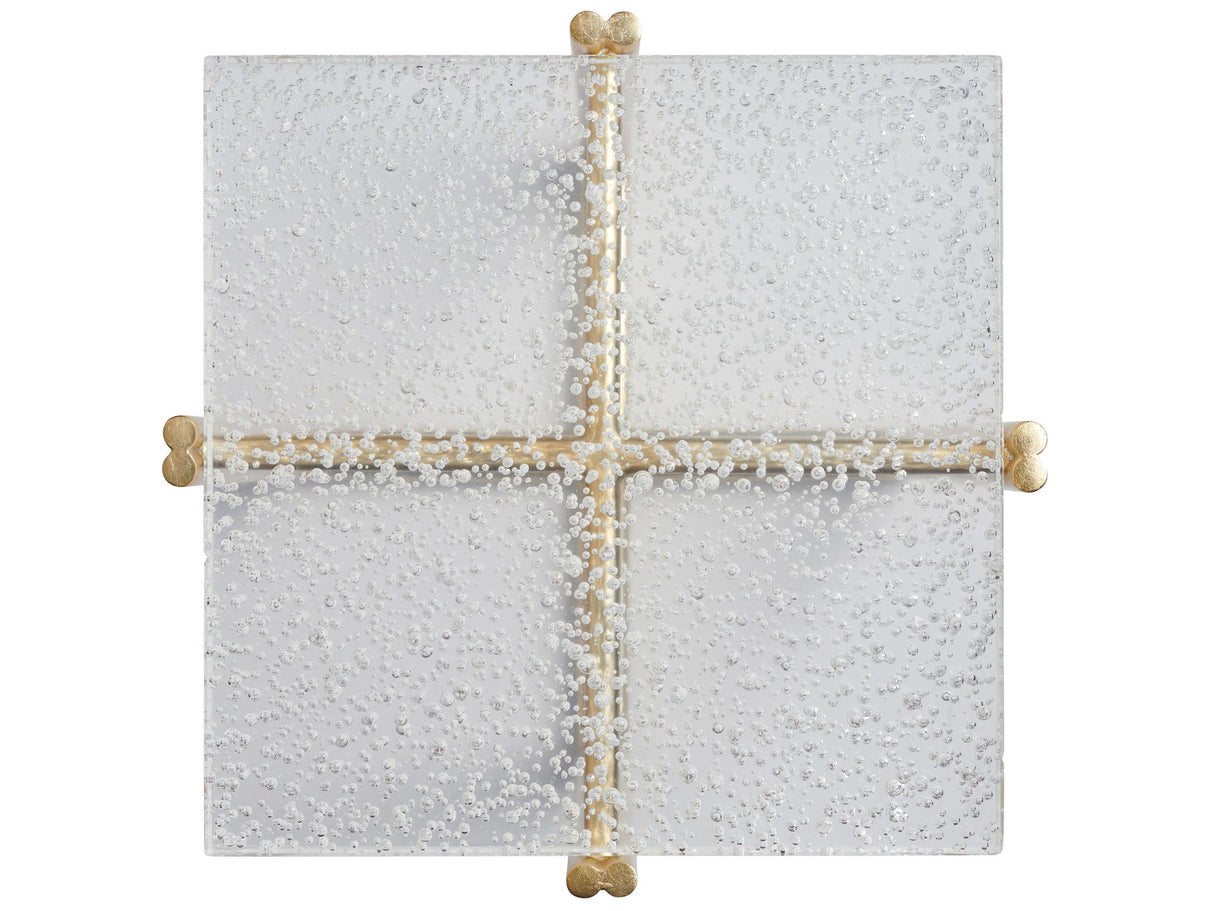 Palm Desert - Ashlyn Acrylic Accent Table - Dark Brown