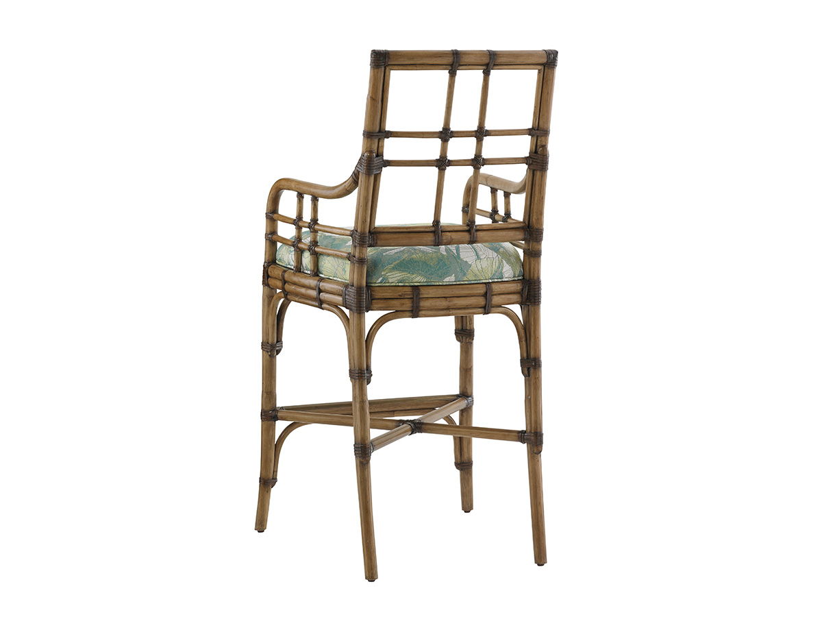 Twin Palms - Lands End Bar Stool - Light Brown