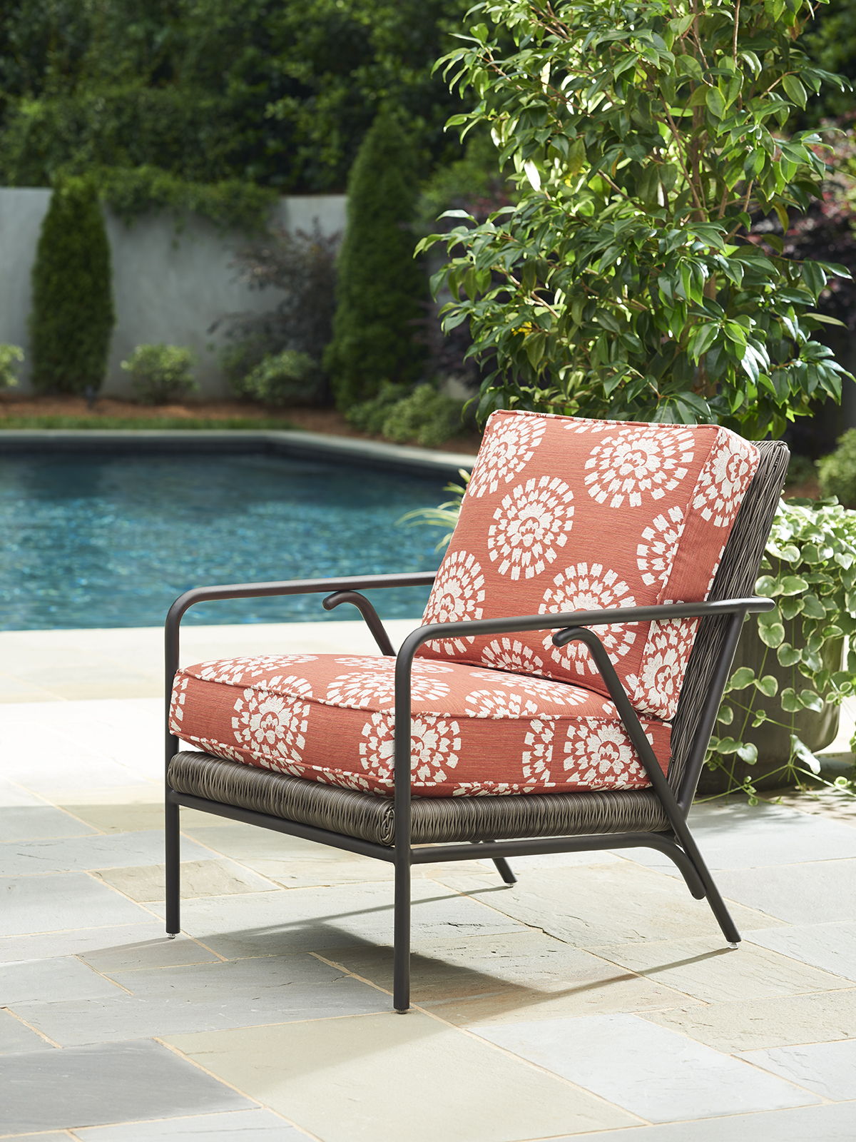 Cypress Point Ocean Terrace - Occasional Chair - Dark Gray