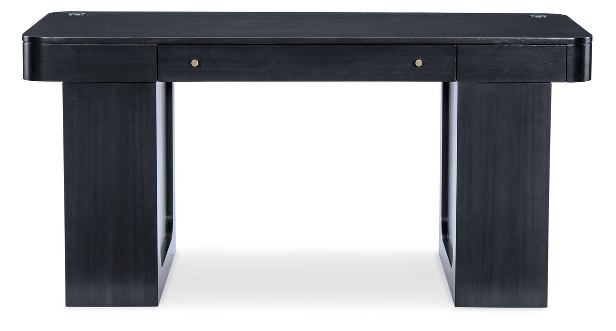 Home Office - Adjustable-Height Desk - Black