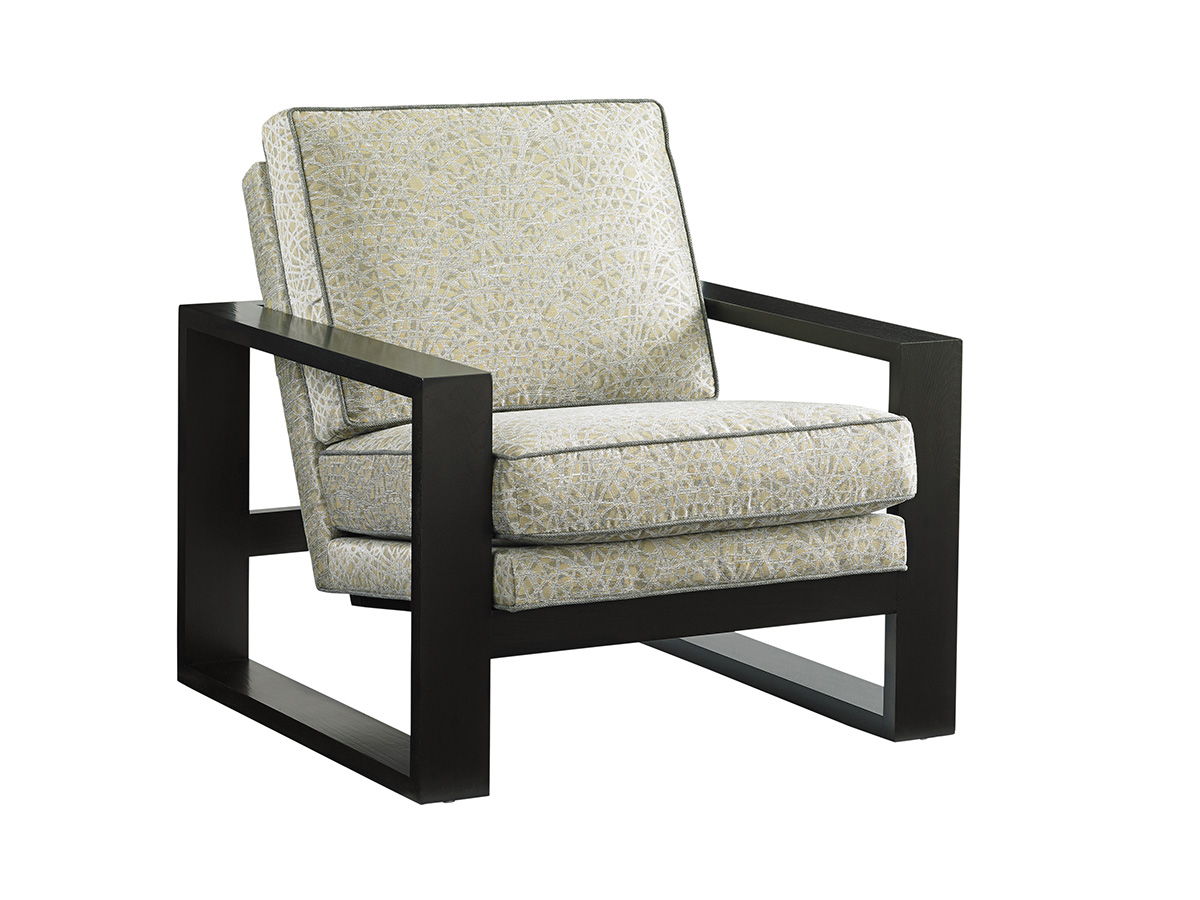 Lexington Upholstery - Axis Chair - Black / Beige