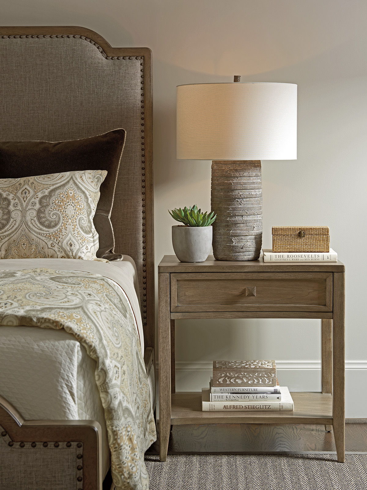 Cypress Point - Stevenson Open Nightstand - Dark Brown