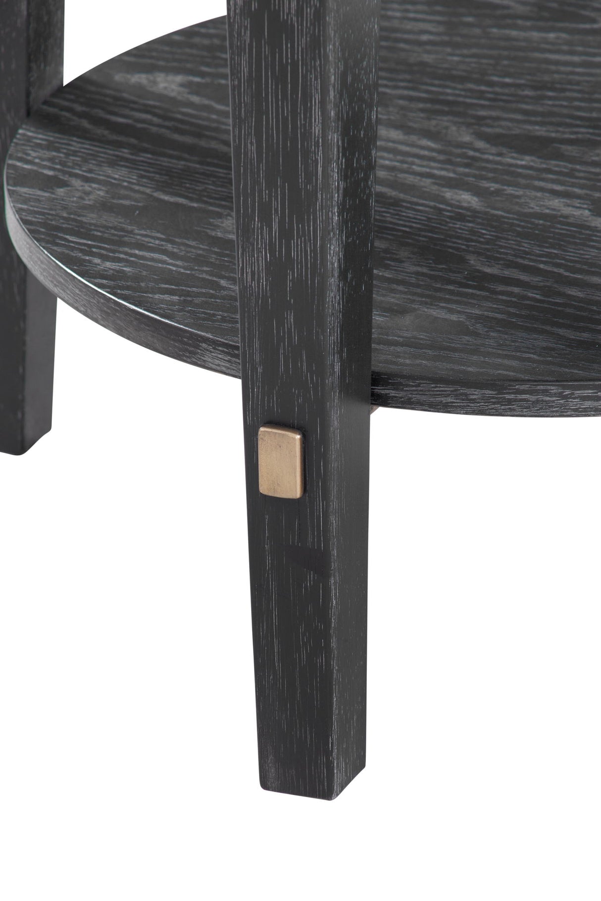 Whitfield - Round End Table - Black