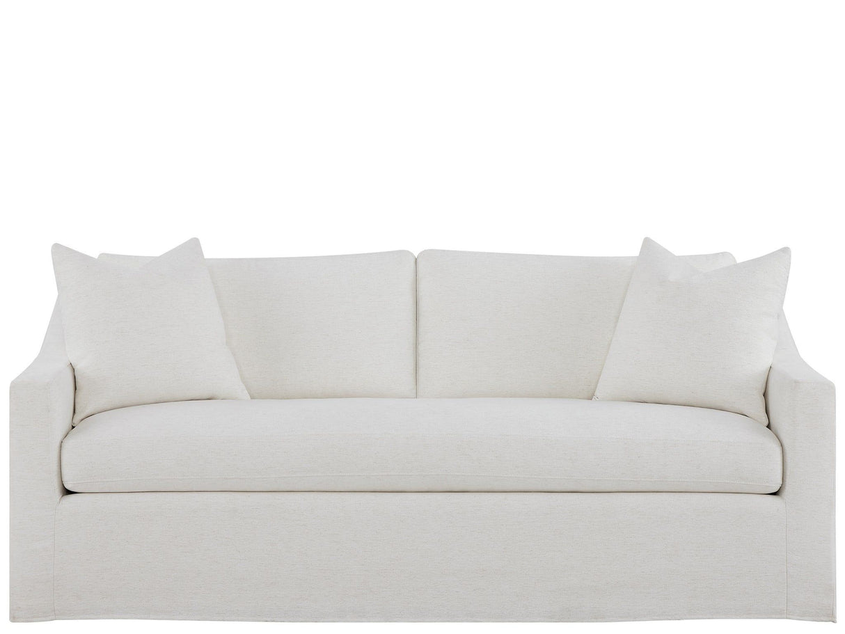 Augustine - Slipcover Apartment Sofa - White