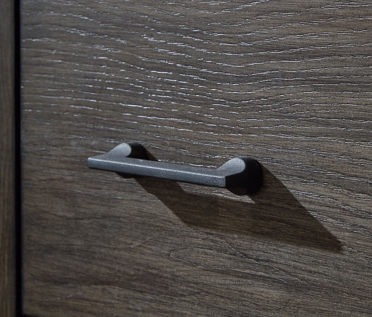 Montillan - Five Drawer Chest - Grayish Brown