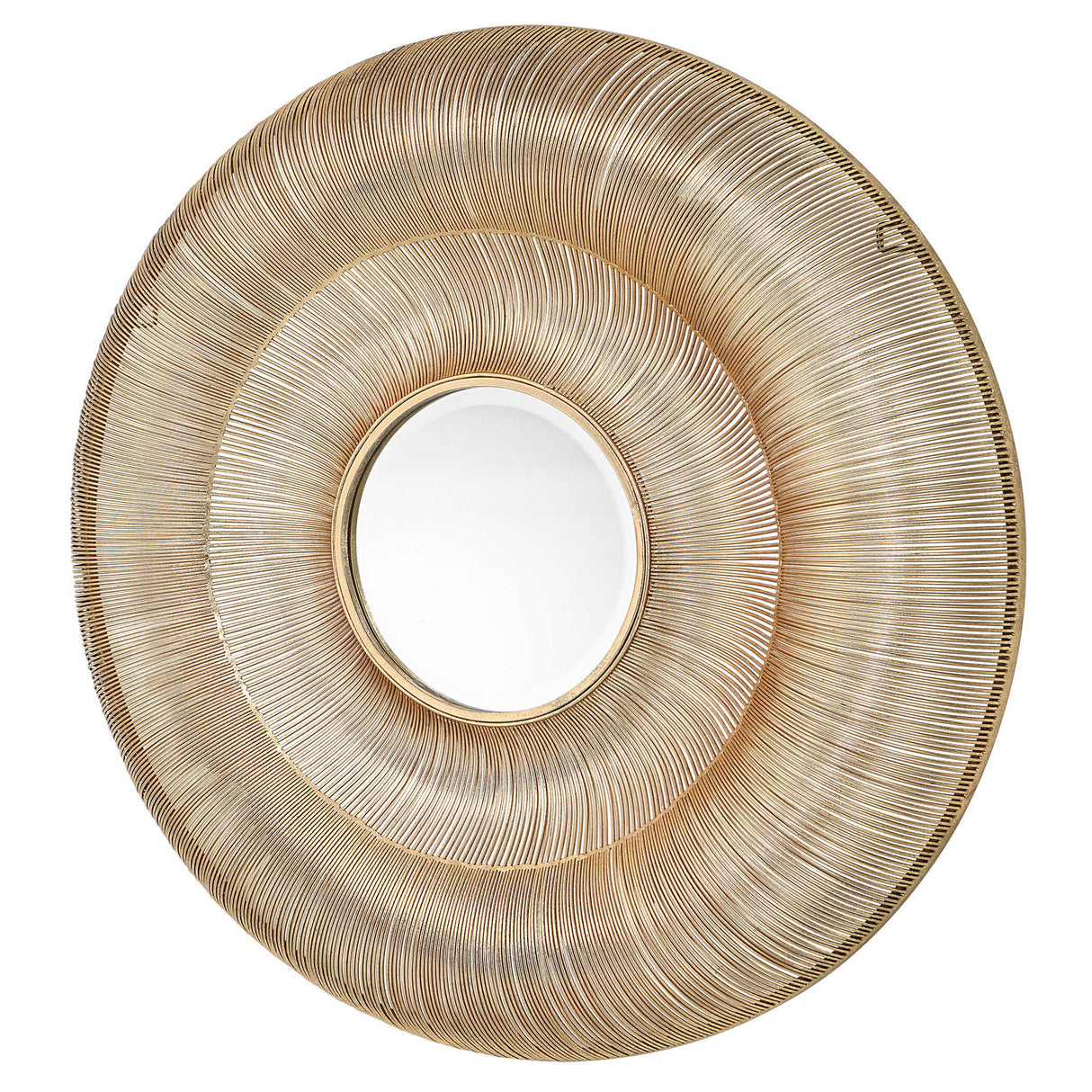 Bauble - Round Mirror - Gold
