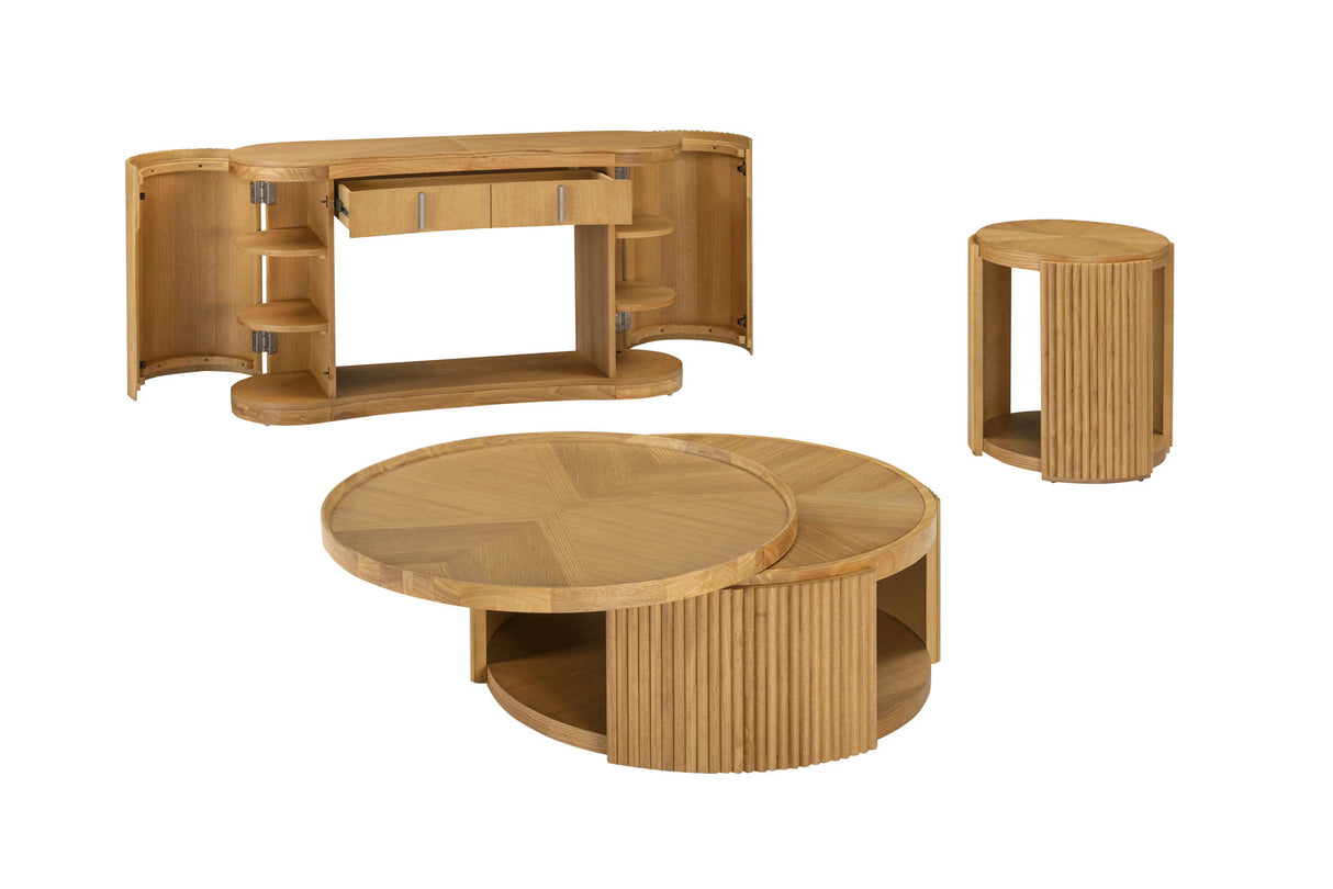 Sterling - Coffee Table - Wheated Oak