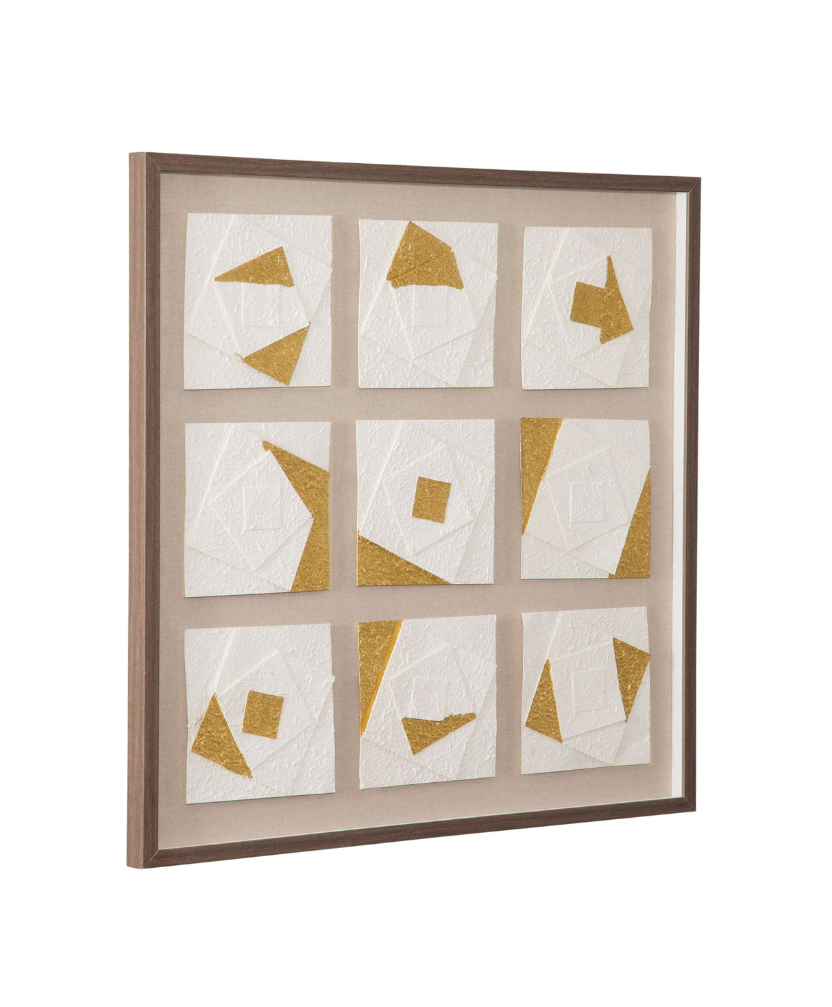 Framework Wall Art - Light Brown / Gold