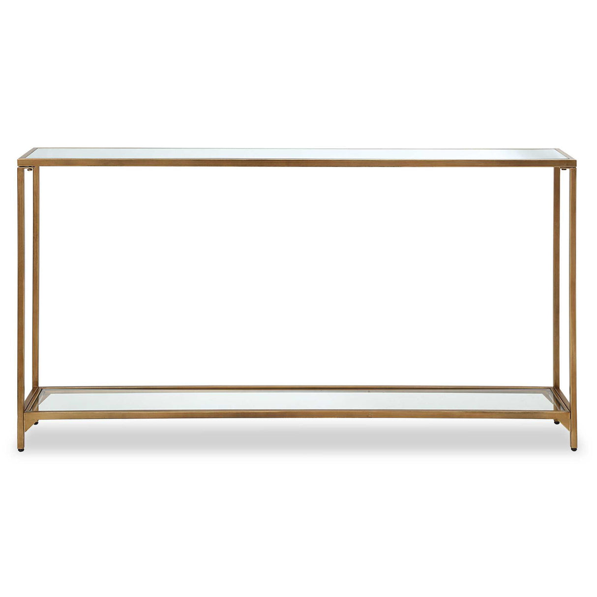 Console Table - Warm Gold