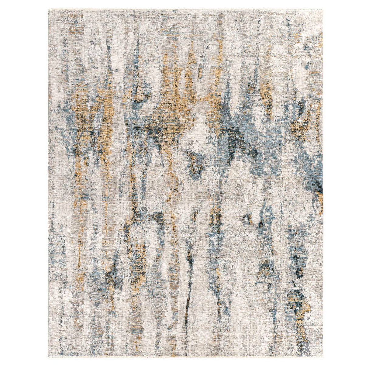 Ladoga - Modern 5 X 8 Rug - Pearl Silver