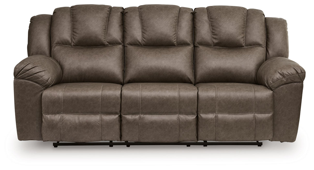 Lowilla - Reclining Sofa - Driftwood
