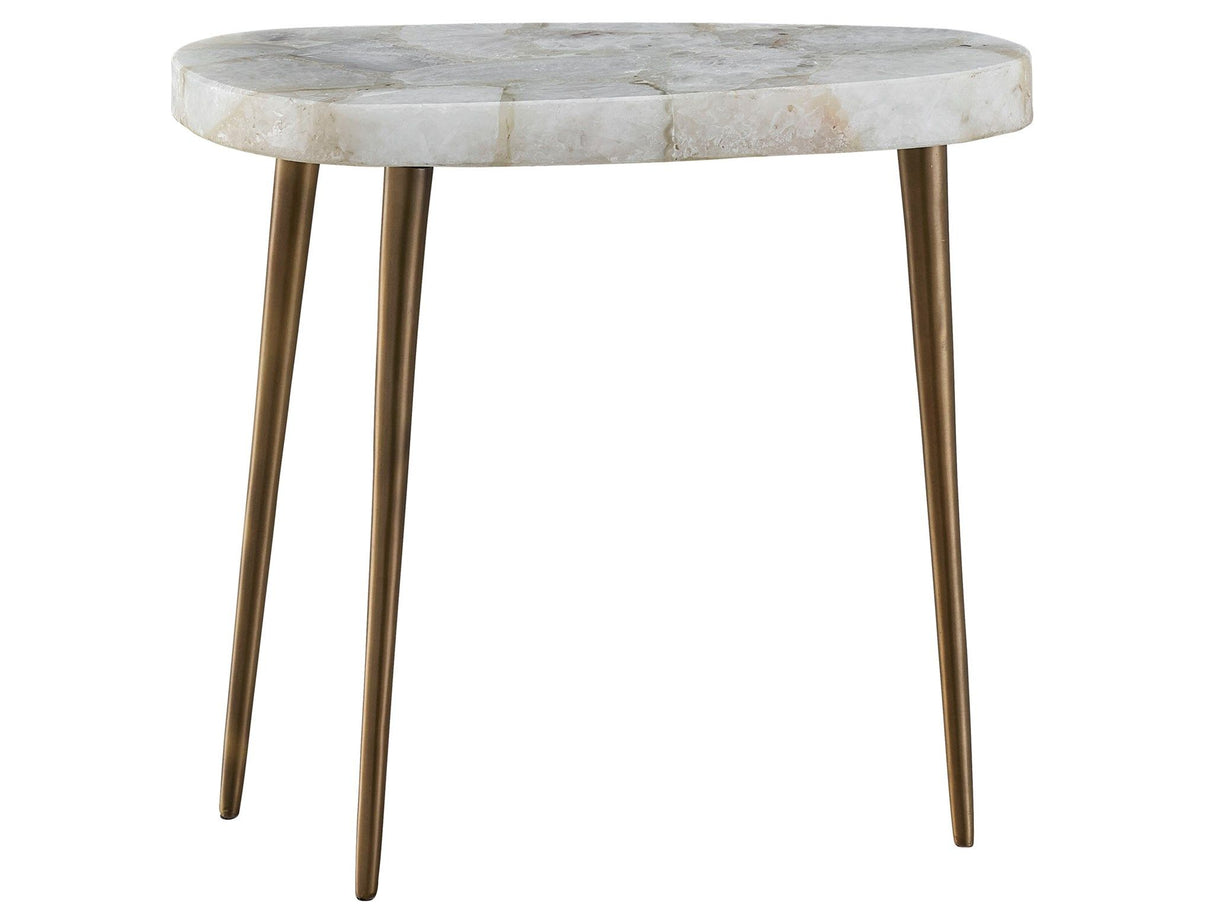 Erinn V x Universal - Fino Short Side Table - White