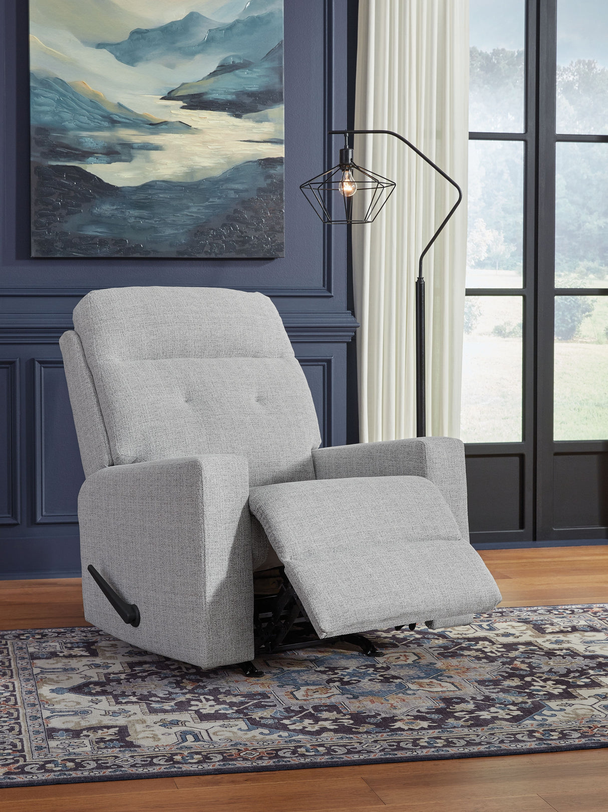 Skillins - Rocker Recliner - Stone