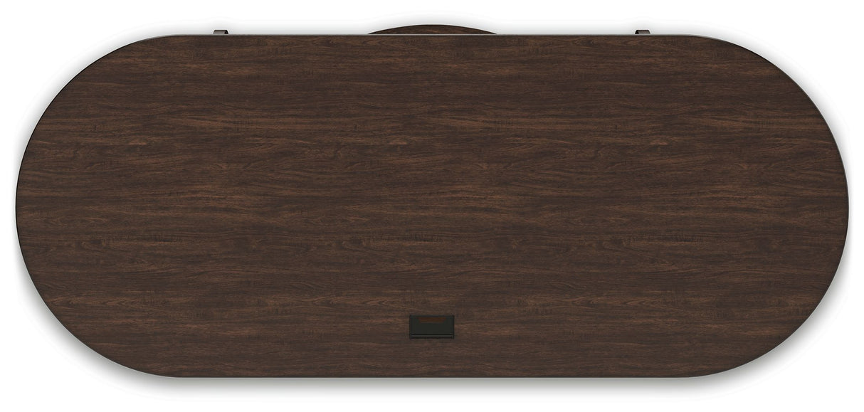 Korestone - Home Office Desk - Warm Brown