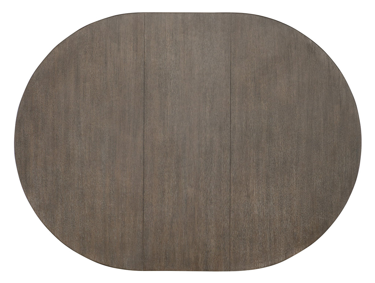 Modern Mood - Round Dining Table With 1-18in Leaf