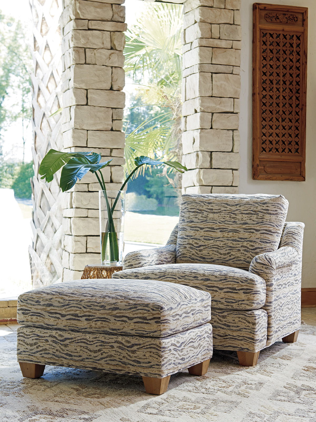 Los Altos - Barton Ottoman - Beige
