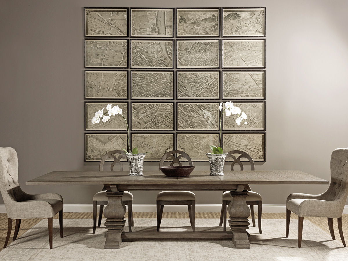 Cohesion Program - Axiom Rectangular Dining Table - Dark Brown