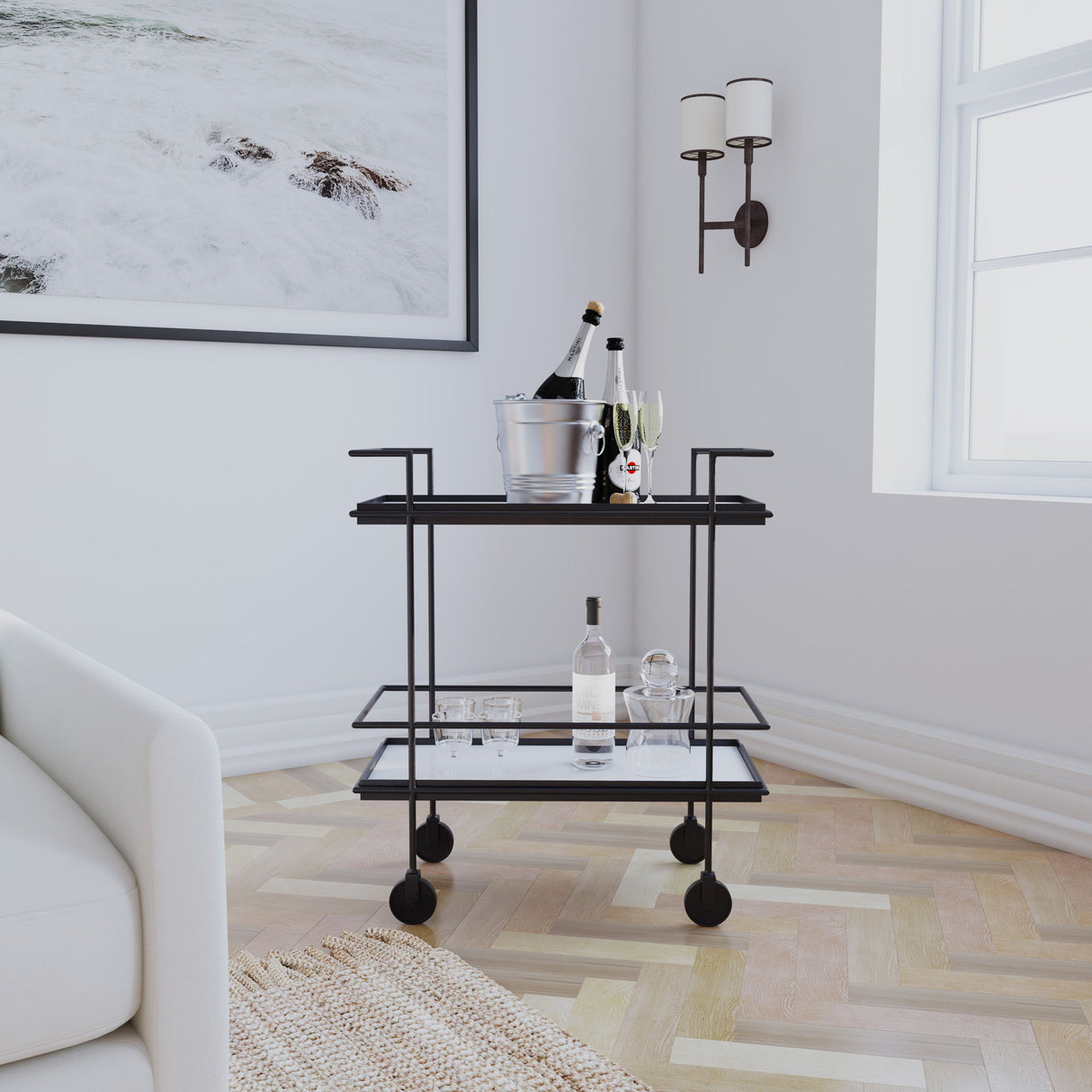 Commerce And Market - Bar Cart