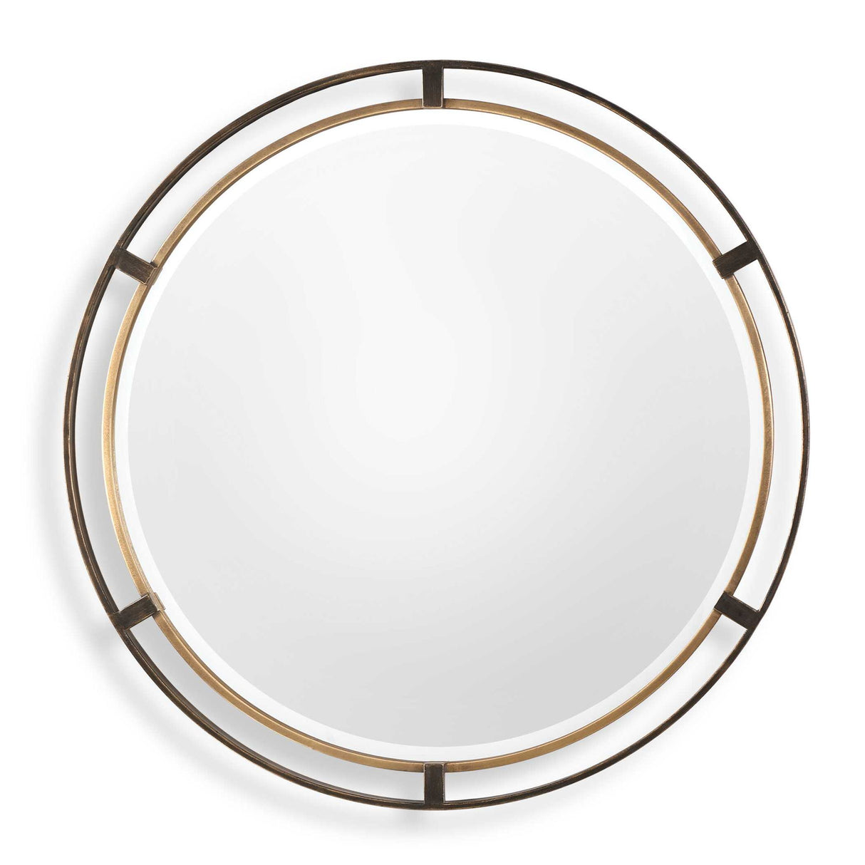 Carrizo - Round Mirror - Bronze