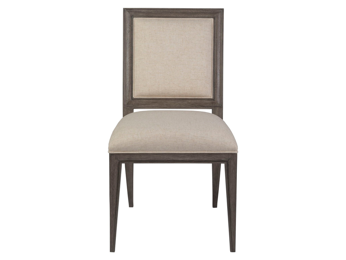 Signature Designs - Belvedere Upholstered Side Chair - Dark Brown