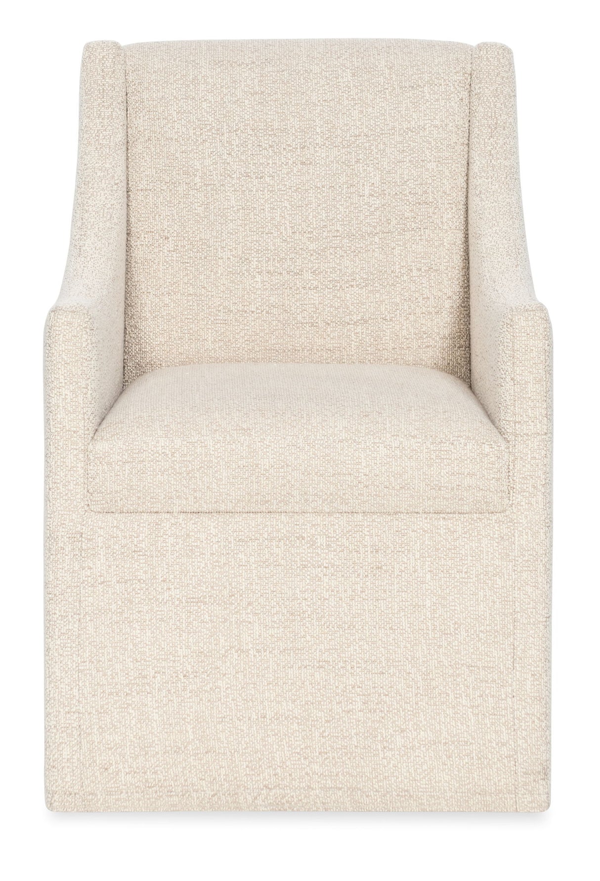 Eleana - Castered Arm Chair - Beige