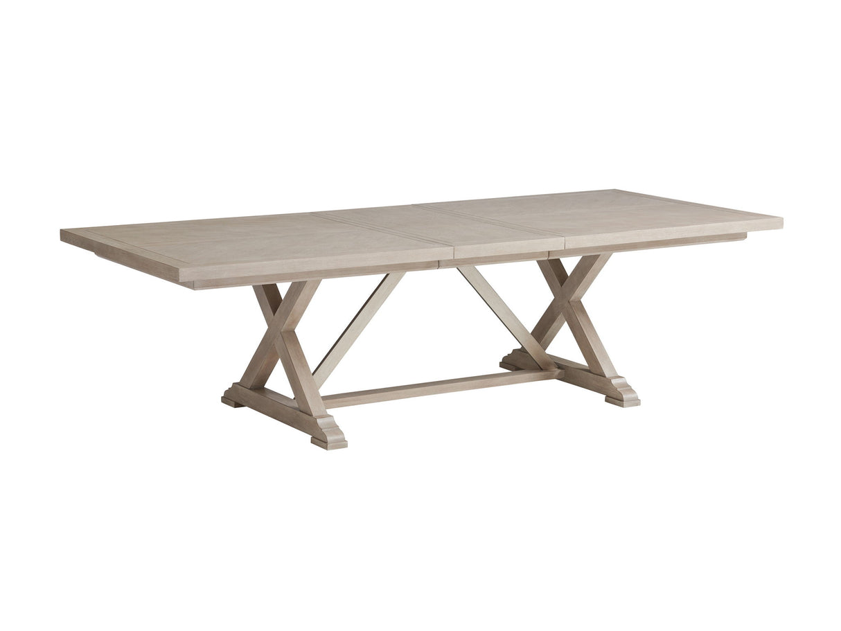Malibu - Rockpoint Rectangular Dining Table - Beige