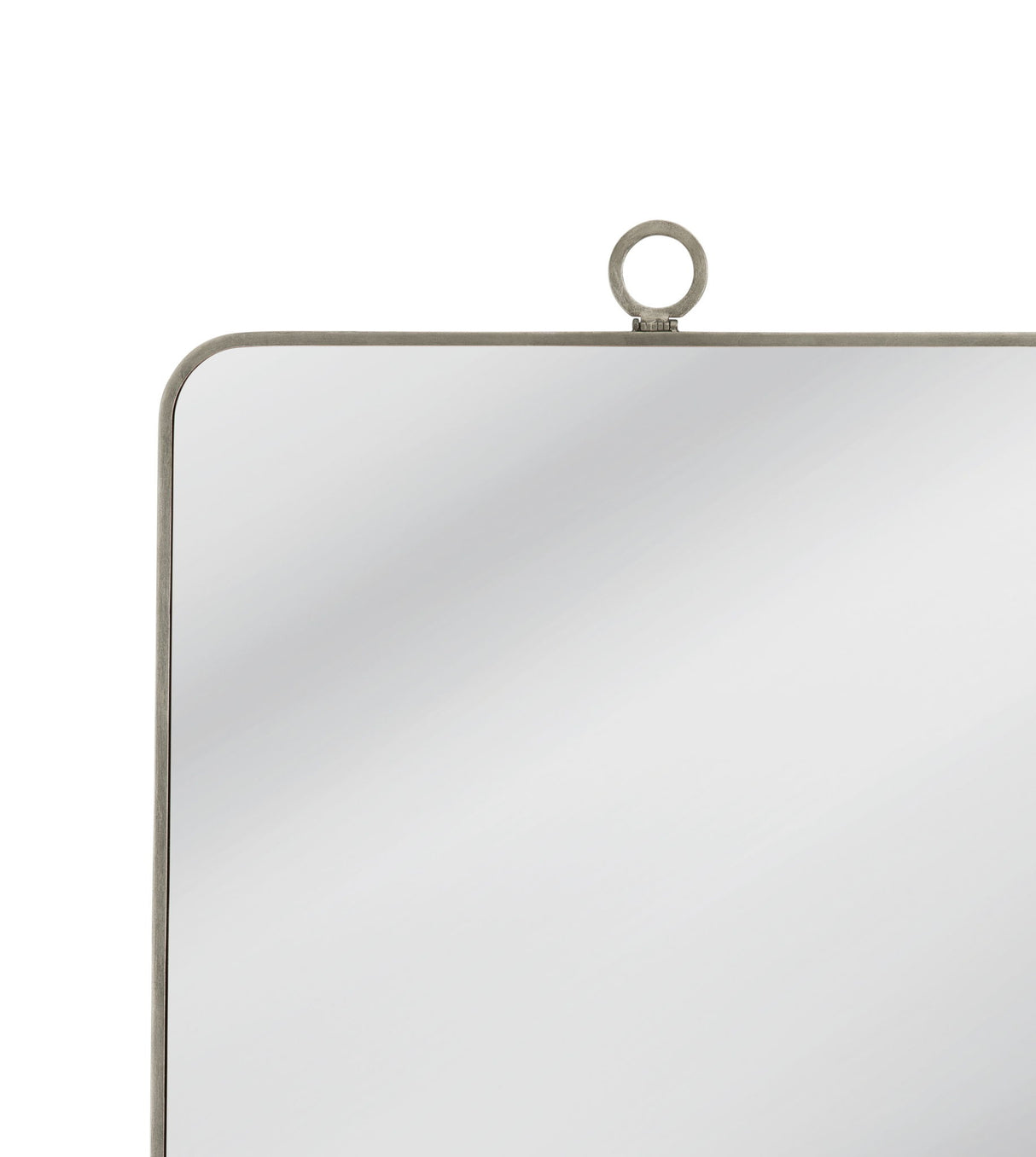 Monte - Wall Mirror - Pearl Silver