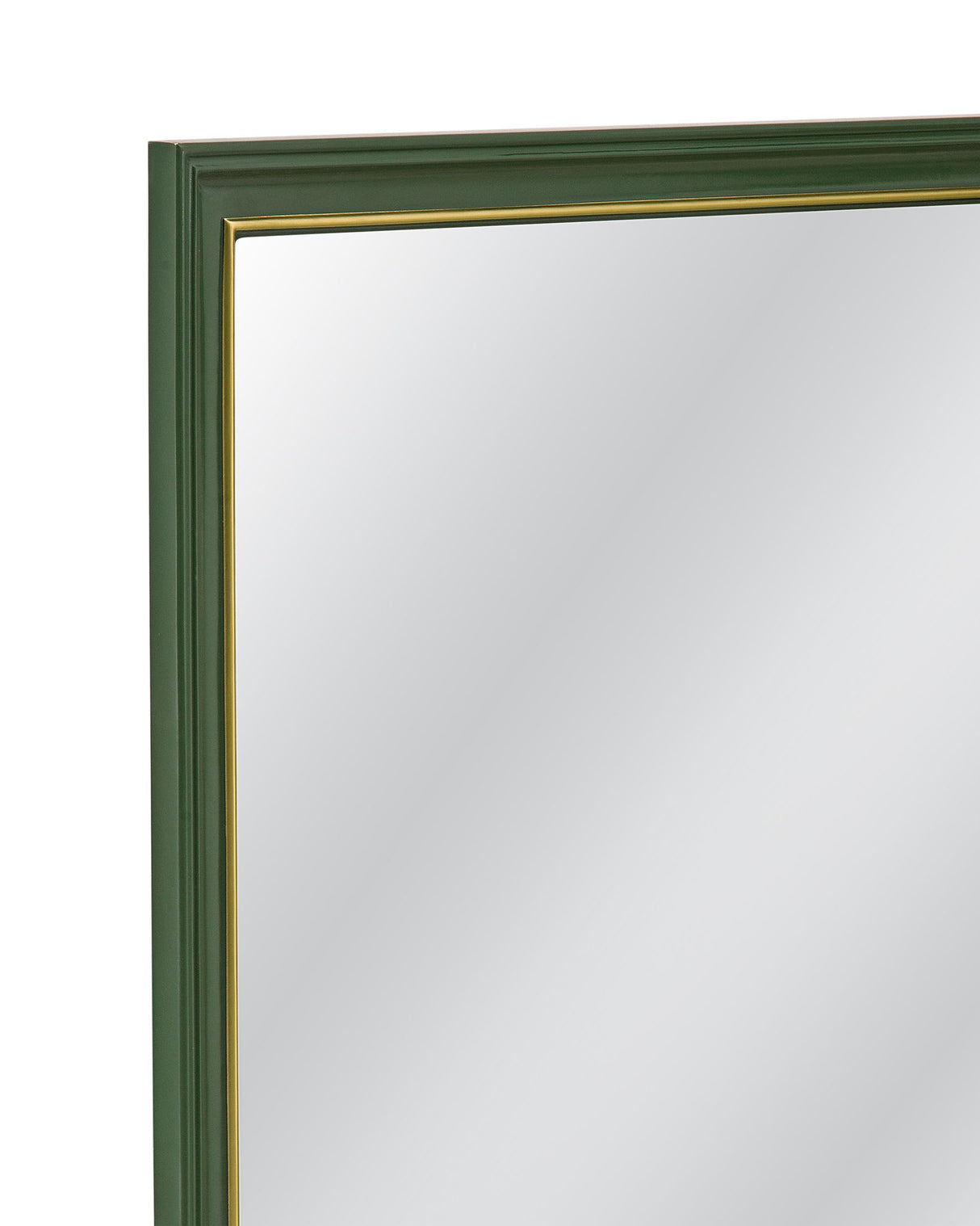 Malvern - Wall Mirror - Green / Gold