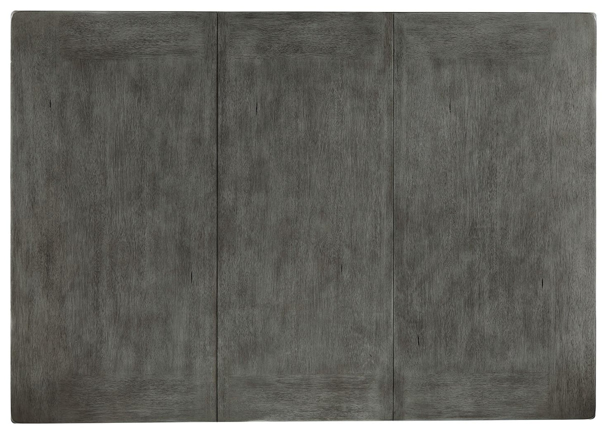 Hallanden - Rectangular Dining Room Counter Extension Table - Gray