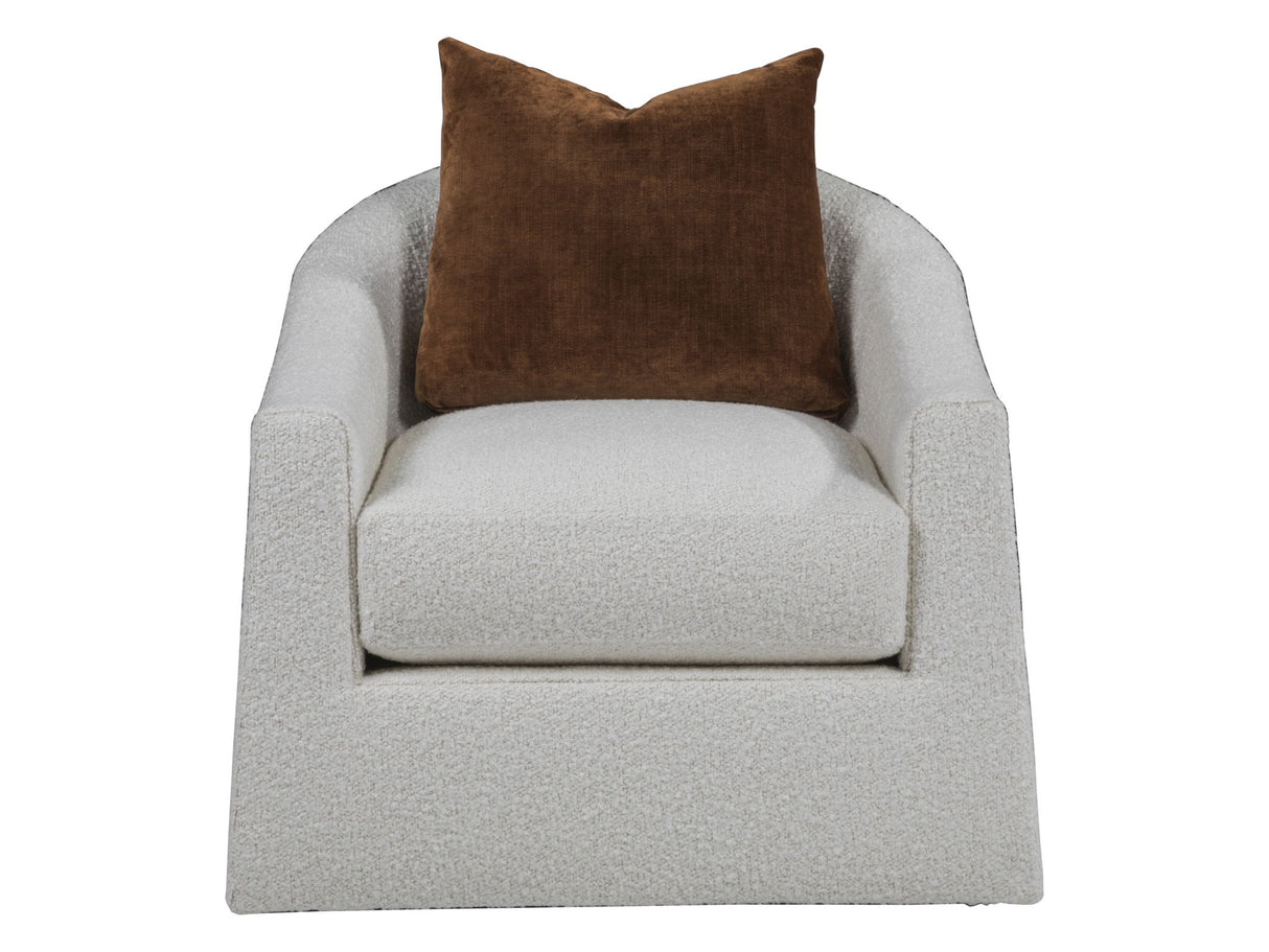 Artistica Upholstery - Brigitte Swivel Chair - White