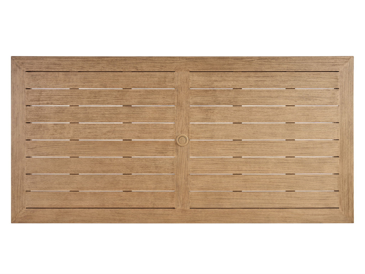 Isle Of Palms - Teak Rectangular Dining Table - Light Brown