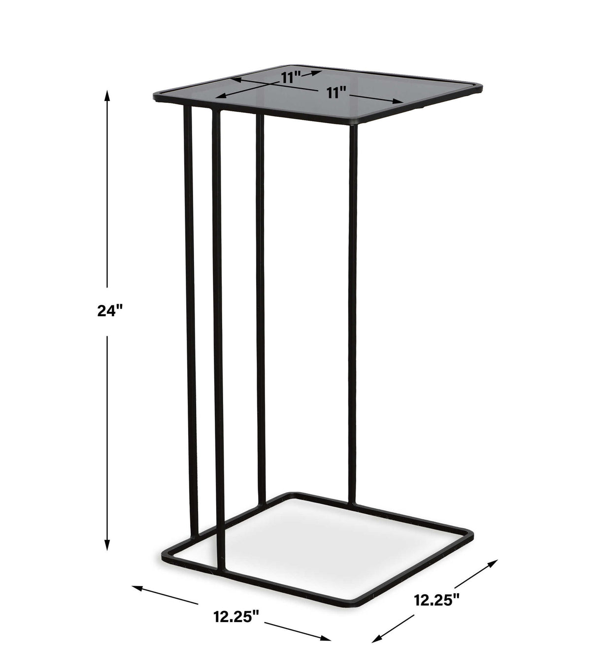 Cadmus - Accent Table - Black