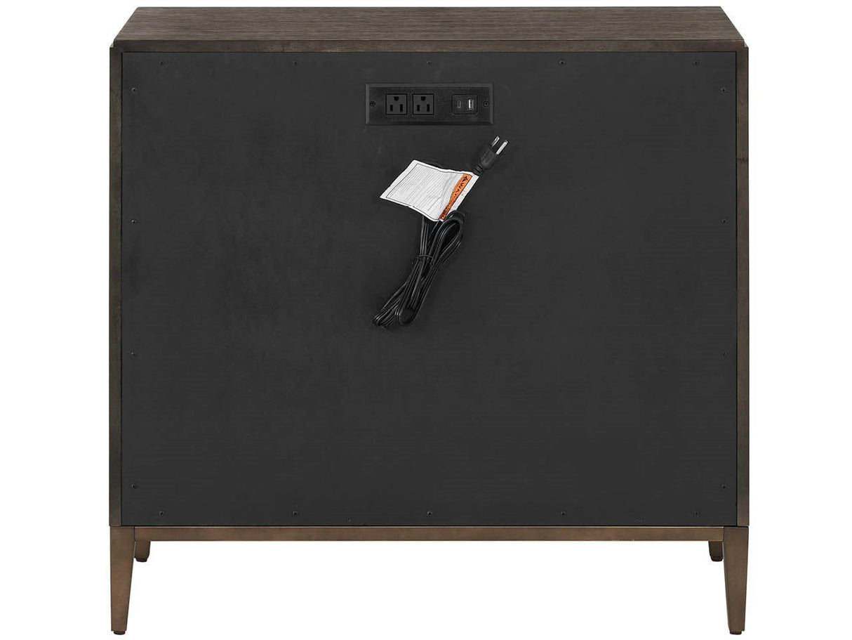 Montclair - Storage Nightstand - Dark Brown