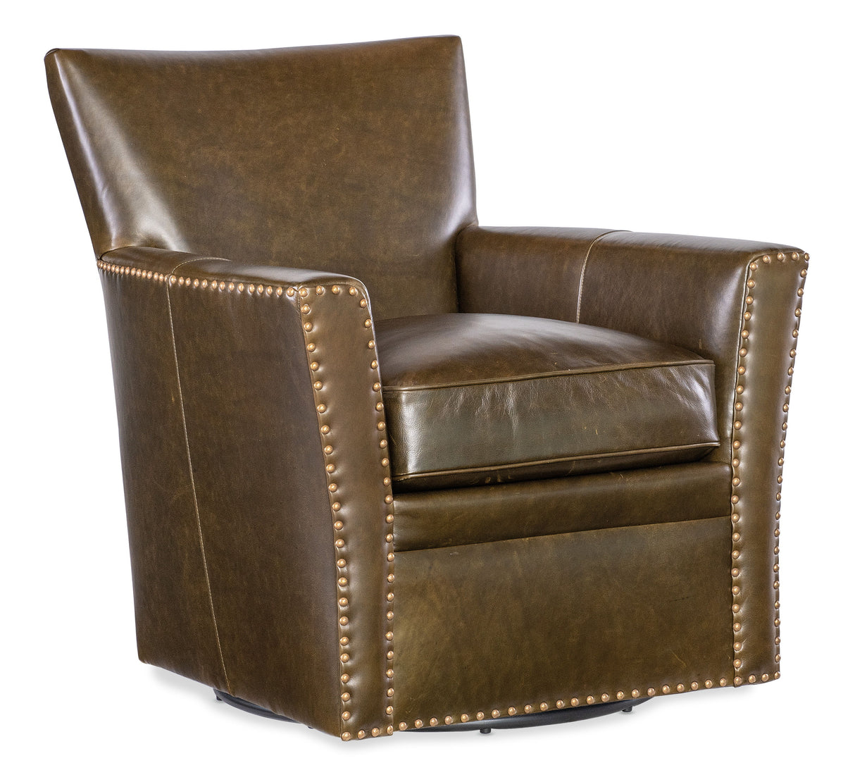 CC - Emeral Swivel Chair - Dark Brown